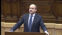 Fernández (PPC) en el Parlament: 
