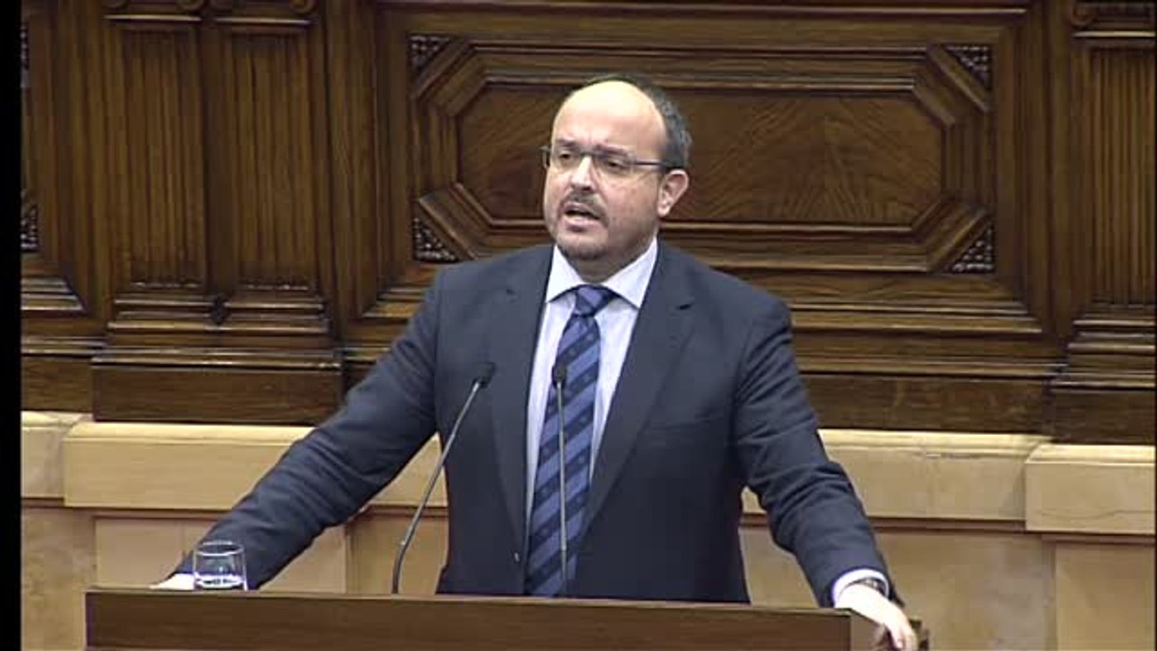 Fernández (PPC) en el Parlament: "Les gustaría ser como el William Wallace de la película, pero la realidad es mucho menos épica, menos valiente"