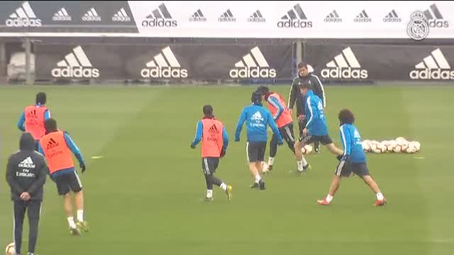El Real Madrid vuelve a entrenar después de una semana trágica