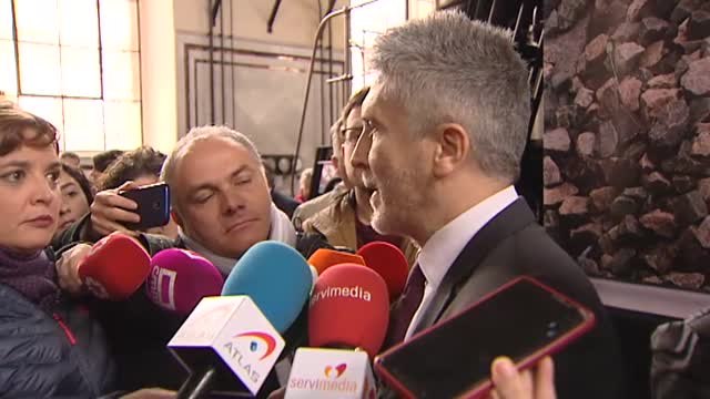 Grande-Marlaska muestra su indignación por la falta de acuerdo entre los españoles con la exhumación de los restos de Franco