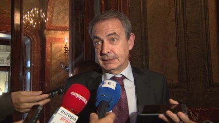 Zapatero: "El futuro de Cataluña no se va a decidir en los tribunales"