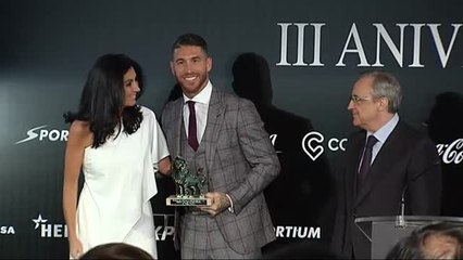 Sergio recibe el galardón de mejor deportista del año por El Español