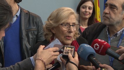 Carmena apuesta por conseguir "un protagonismo de la cultura de la mujer"