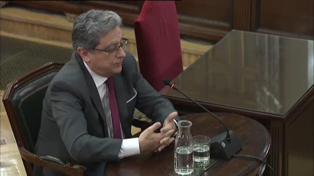 Millo asegura que Junqueras no era partidario "de ir tan deprisa" con el 'procés' y que Puigdemont fue quien le dijo que no podía dar marcha atrás