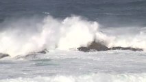 El temporal gallego deja impresionantes imágenes del gran oleaje