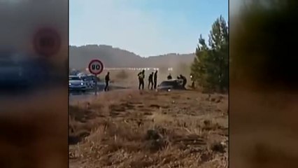 Persecución policial para detener a un conductor que se había saltado un control