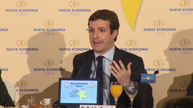 Casado acusa al Gobierno de guerra sucia al PP