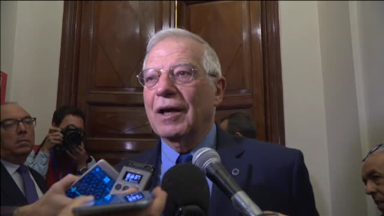 Josep Borrell: "Advertimos a Maduro de las consecuencias diplomáticas que tendría una actuación contra el presidente interino Guaidó"