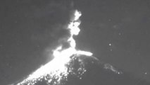 Aumenta la actividad del volcán Popocatépetl, en México