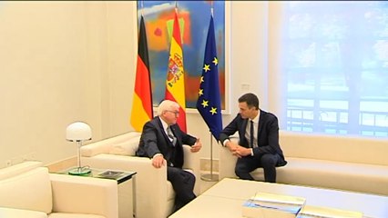 Sánchez se reúne con el presidente de la República Federal de Alemania