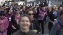 Las mujeres calientan en Lugo para la jornada de huelga del 8M