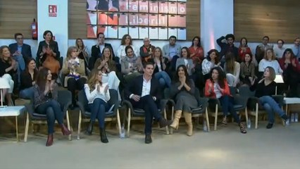 Rivera en la presentación del decálogo de "Feminismo Liberal" de Ciudadanos
