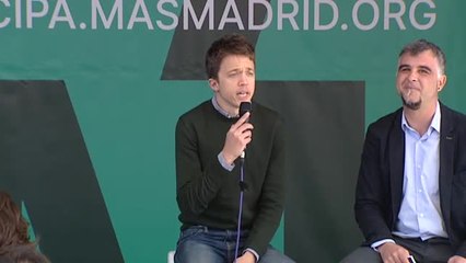 Errejón: "Mi España, nuestra España, es la del 8M"