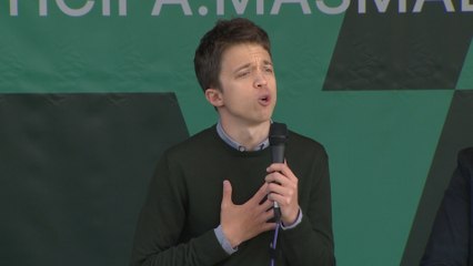Errejón: "Mi España, nuestra España, es la del 8M"