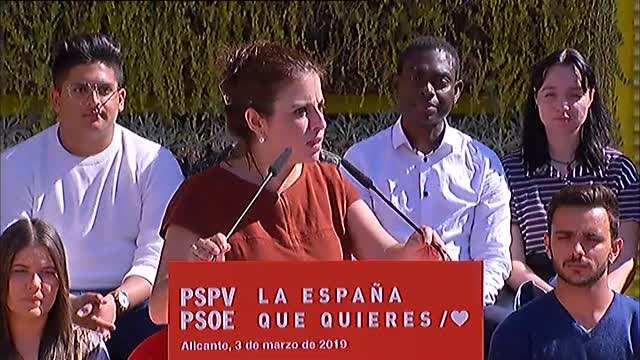 Lastra: Si el 8 de marzo reventamos las calles, como pretendemos, el 28 de abril reventemos las urnas