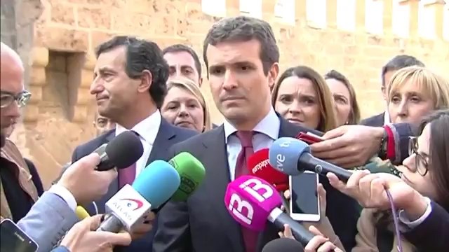 Casado: No se pueden usar las instituciones en beneficio de un partido