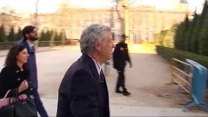 Villar declara en la Audiencia Nacional ante el juez Pedraz en el marco de la instrucción de la Operación Soule