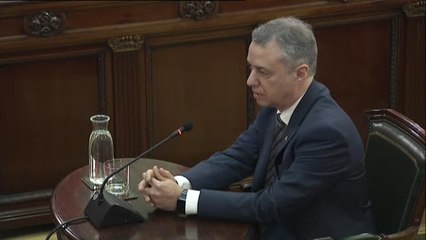 Urkullu relata su labor de intermediación entre Puigdemont y Rajoy