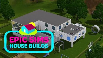 Les Sims : une vidéo accélérée de la construction d'une maison futuriste