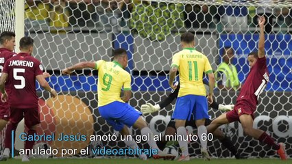 Venezuela y el VAR frenan al favorito Brasil en la Copa América