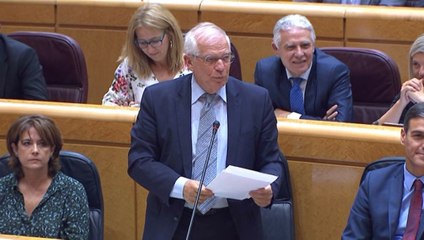 Borrel acusa a oposición de "magnificar" el problema de sus acciones