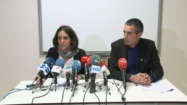 Rueda de prensa de abogados de miembros de ETA