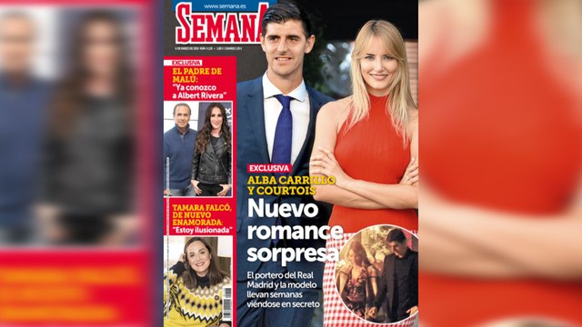 Alba Carrillo y Thibaut Courtois, nueva pareja