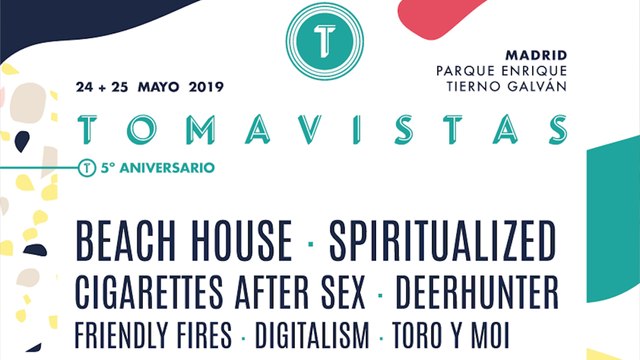 El festival Tomavistas 2019 anuncia nuevas confirmaciones