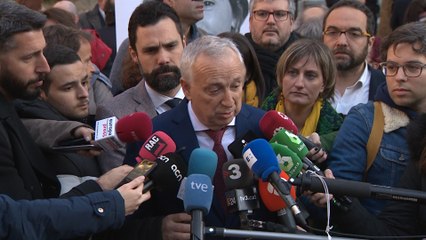 Marido de Forcadell dice que la expresidenta está "descansada"