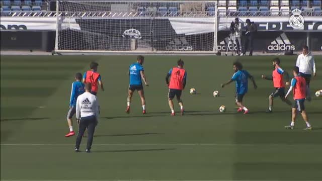 El Real Madrid comienza a preparar el clásico de la Copa