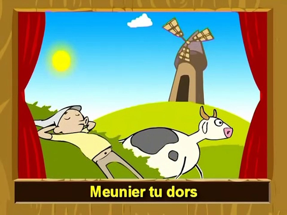 Meunier tu dors, ton moulin va trop vite