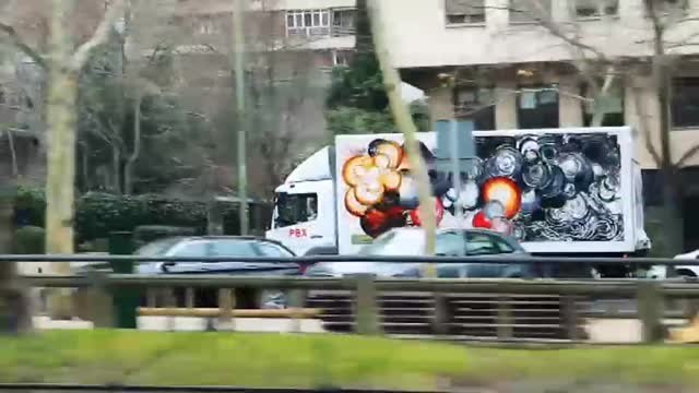 El arte sobre ruedas