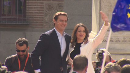Arrimadas y Rivera van de la mano para gobernar España