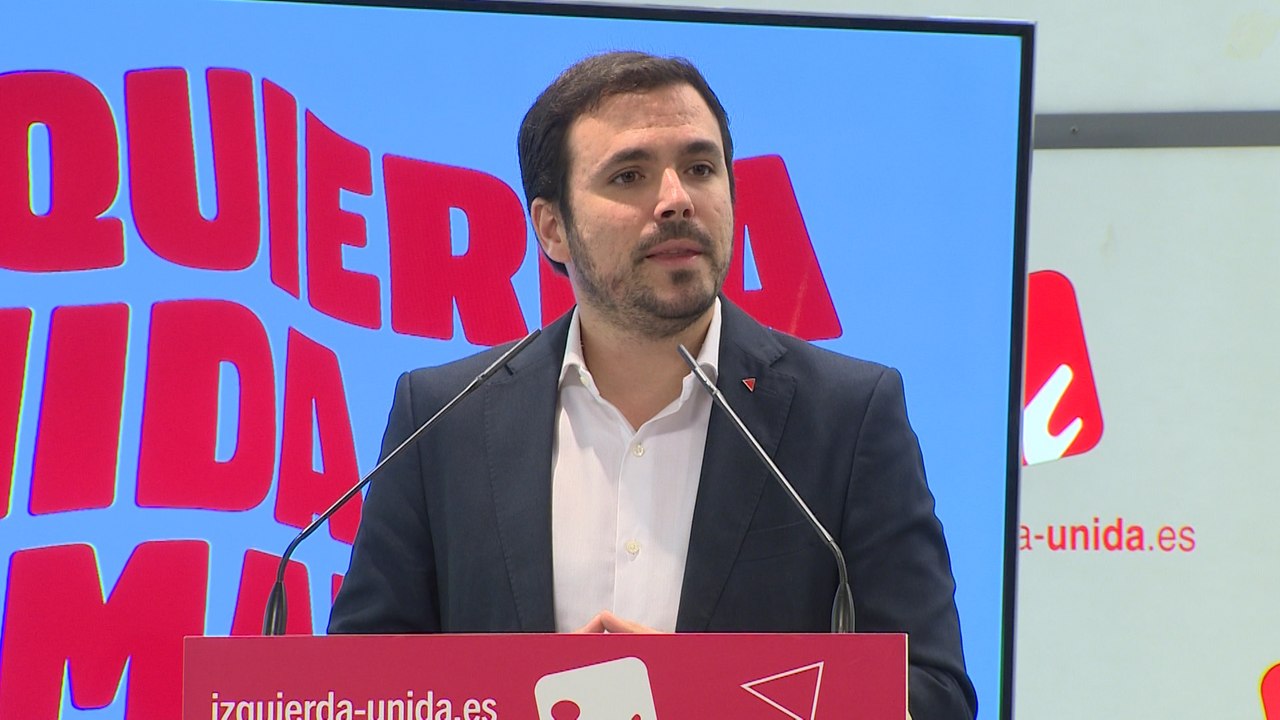 IU no contempla alianzas distintas a las que ya ha tenido antes