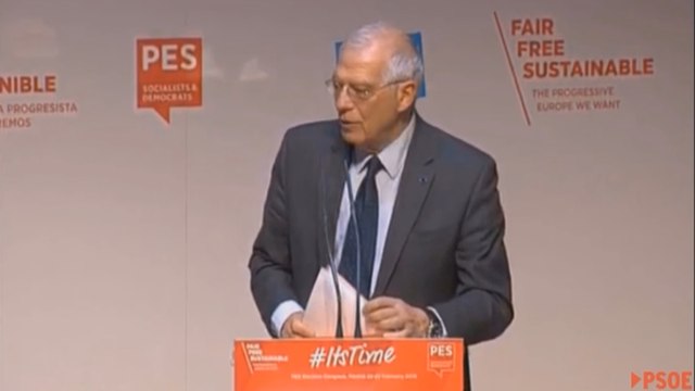 Borrell anima a la socialdemocracia a regresar al timón de Europa