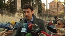 Los 12 representantes de víctimas de abusos acuden al Vaticano