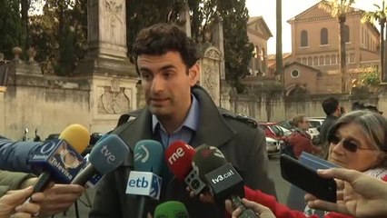 Los 12 representantes de víctimas de abusos acuden al Vaticano