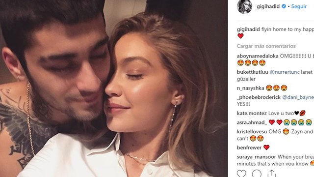 Primera imagen de Gigi Hadid y Zayn Malik tras su reconciliación