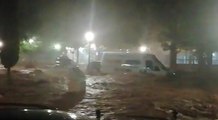 La gota fría inunda la localidad de Teba, en Málaga
