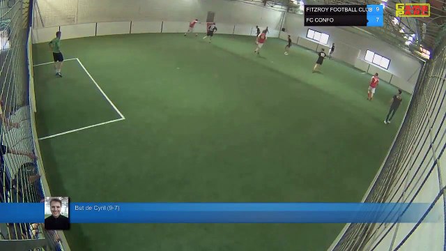 But de Cyril (9-7) - FITZROY FOOTBALL CLUB Vs FC CONFO - 18/06/19 20:00 - LIGUE 4