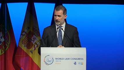 Felipe VI apela a ley y democracia como "realidades inseparables"
