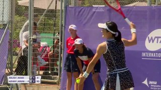 20190618 WTA Mallorca R1 Aliona Bolsova & Yafan Wang 0-2 Shuko Aoyama & Aleksandra Krunic - Last 4 Games