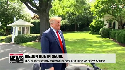 Washington's nuclear envoy Stephen Biegun to arrive in Seoul around June 25