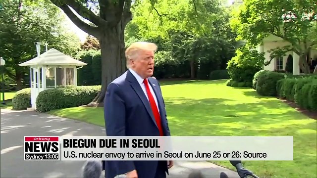 Washington's nuclear envoy Stephen Biegun to arrive in Seoul around June 25