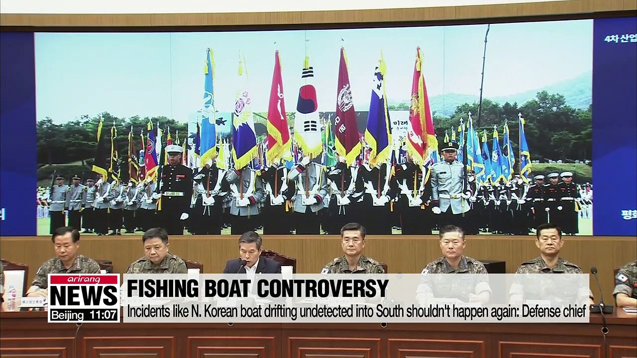 Seoul's defense chief calls for proactive measures concerning N. Korean fishing boat incident