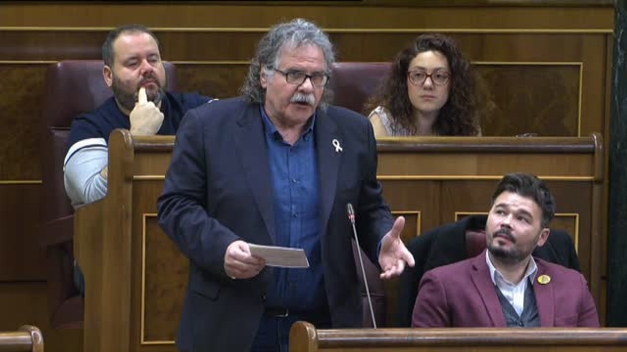 Tardá arremete contra Rivera en el Congreso: "Es usted un fascista"