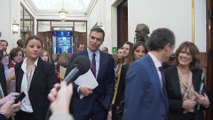Sánchez afronta su penúltima sesión de control de la legislatura en el Congreso