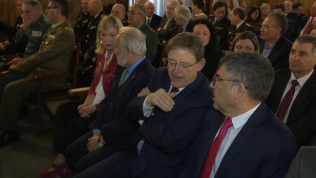 Ximo Puig en la toma de posesión de la fiscal superior del TSJCV