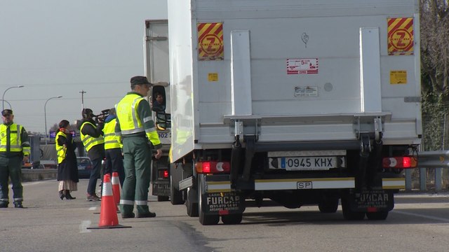 DGT intensificará la vigilancia a camiones, autobuses y furgonetas durante esta semana