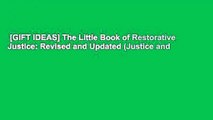 [GIFT IDEAS] The Little Book of Restorative Justice: Revised and Updated (Justice and